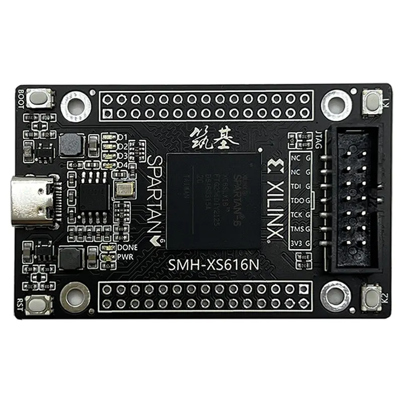 Макетная плата FPGA Spartan6 XILINXSS, материнская плата xc6slx16 XS616N
Макетная плата FPGA Spartan6 XILINXSS, материнская плата xc6slx16 XS616N