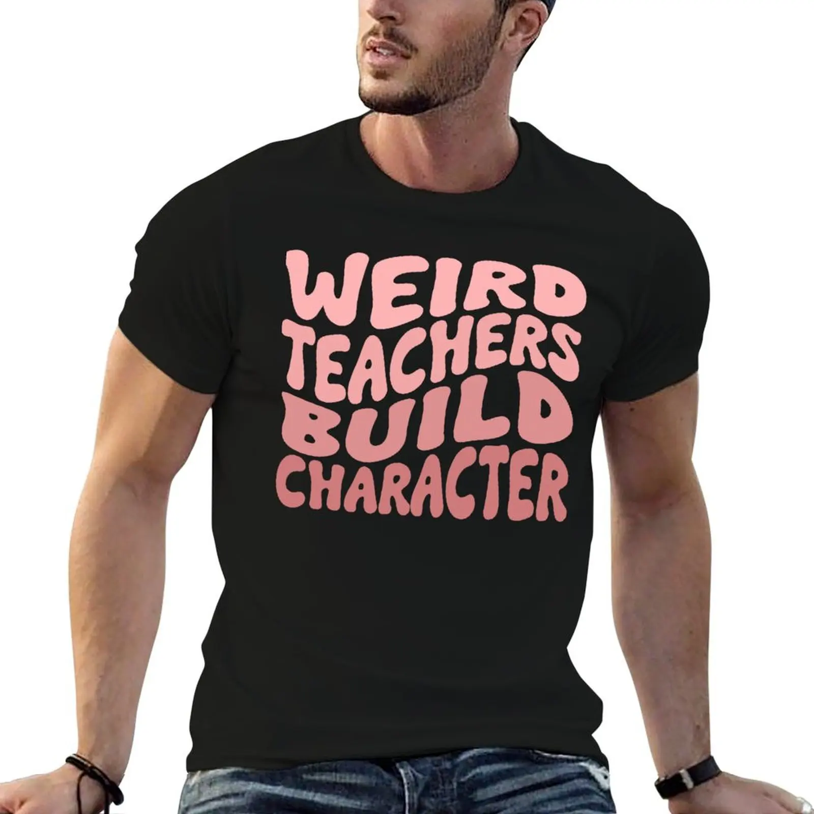 funny Weird Teachers Build Character quote groovy style T-Shirt man t shirts graphic printed t shirts for man T-Shirt
funny Weird Teachers Build Character quote groovy style T-Shirt man t shirts graphic printed t shirts for man T-Shirt