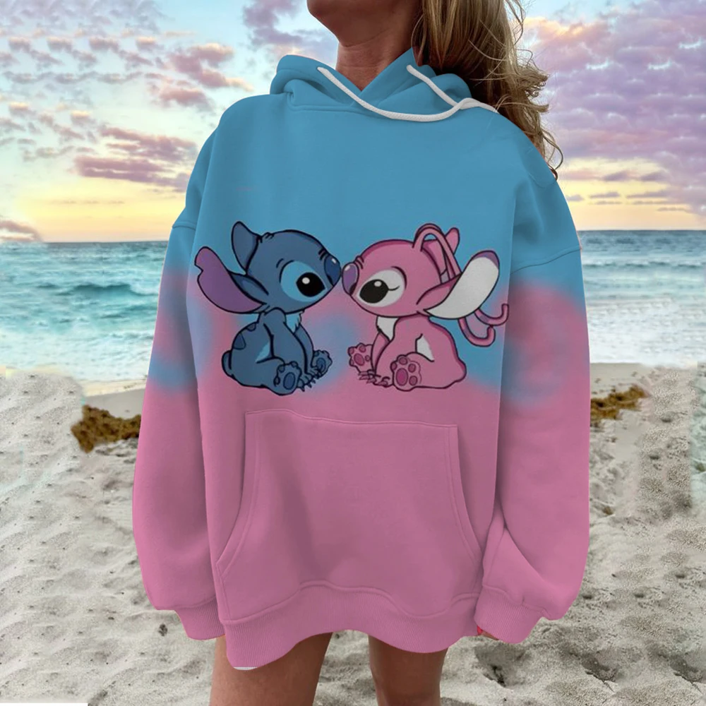 Женская толстовка с капюшоном Disney Stitch, Harajuku, милая спортивная одежда в стиле аниме, уличная одежда в стиле манга, женская нейтральная спортивная одежда
Женская толстовка с капюшоном Disney Stitch, Harajuku, милая спортивная одежда в стиле аниме, уличная одежда в стиле манга, женская нейтральная спортивная одежда