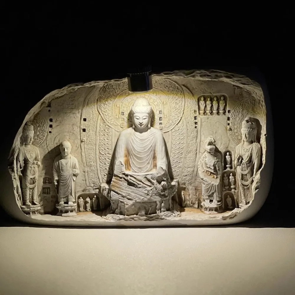 Buddha Statue Longmen Grottoes Refrigerator Sticker 3D Resin Fridge Magnets Chinese Style Night Light Fridge Sticker Kitchen
Buddha Statue Longmen Grottoes Refrigerator Sticker 3D Resin Fridge Magnets Chinese Style Night Light Fridge Sticker Kitchen