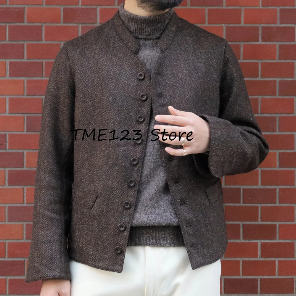 Роскошный мужской костюм Верхняя мужская куртка с узором «елочка» Полупальто Элегантные мужские костюмы Куртки Новые пальто и куртки Повседневные мужские пиджаки Мужские
Роскошный мужской костюм Верхняя мужская куртка с узором «елочка» Полупальто Элегантные мужские костюмы Куртки Новые пальто и куртки Повседневные мужские пиджаки Мужские