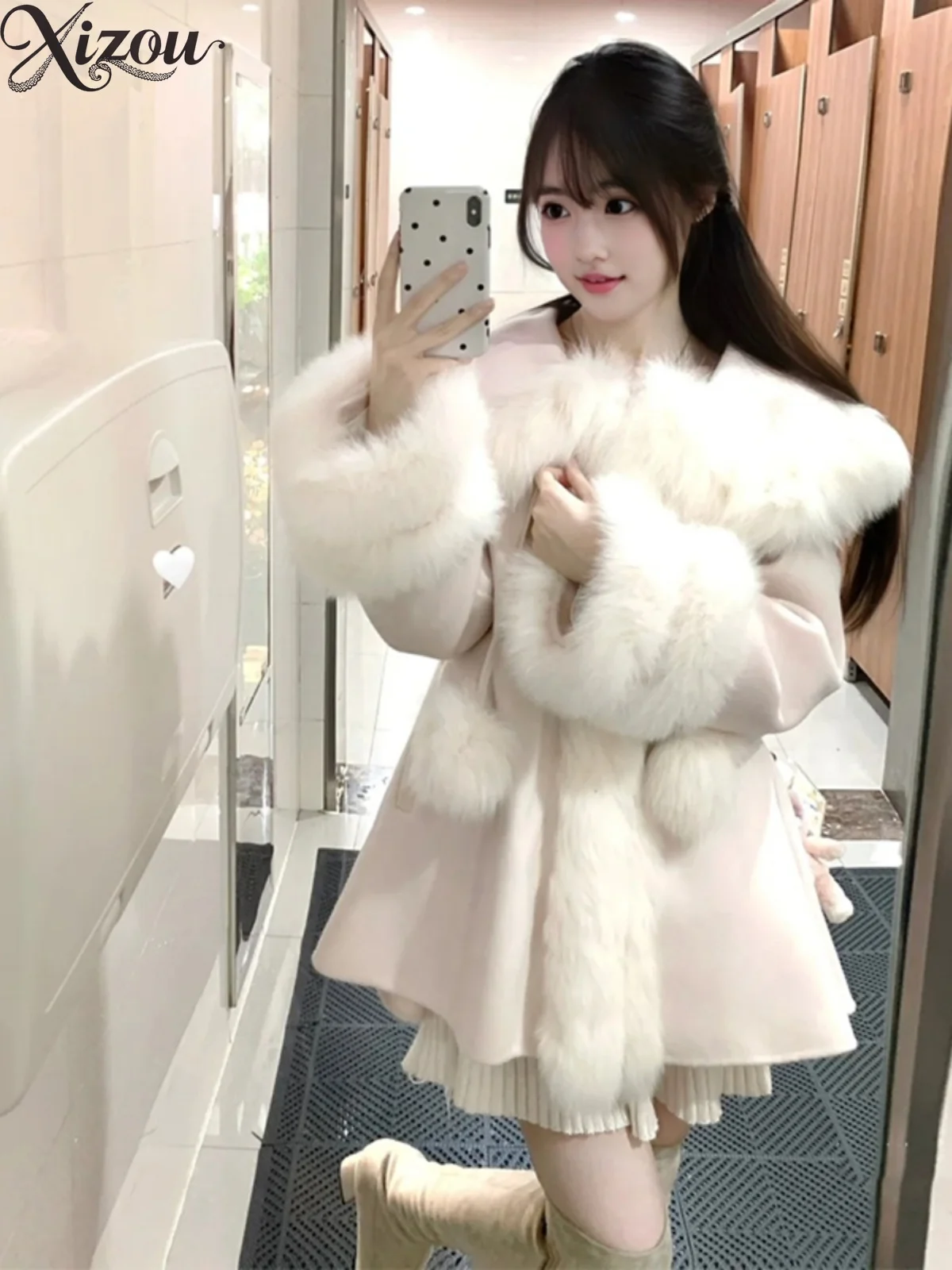 Винтажная женская роскошная шерстяная накидка с меховым воротником и рукавами, пальто свободного покроя, милая насыщенная женская теплая весенне-зимняя осенняя верхняя одежда
Винтажная женская роскошная шерстяная накидка с меховым воротником и рукавами, пальто свободного покроя, милая насыщенная женская теплая весенне-зимняя осенняя верхняя одежда