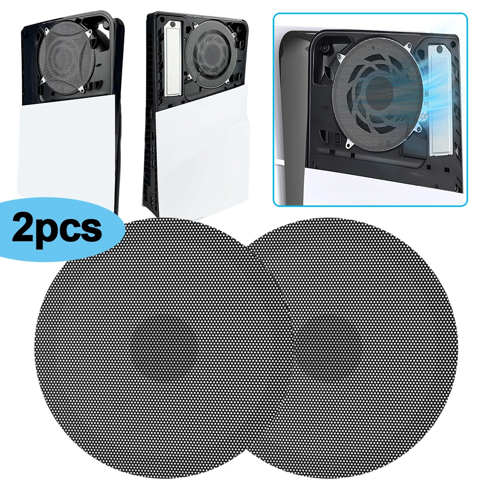 2 Pack Fan Dust Filter Anti-Dust Cover Breathable Ventilation Dustproof Filter Cover for Playstation 5 Slim Disc&Digital Edition
2 Pack Fan Dust Filter Anti-Dust Cover Breathable Ventilation Dustproof Filter Cover for Playstation 5 Slim Disc&Digital Edition