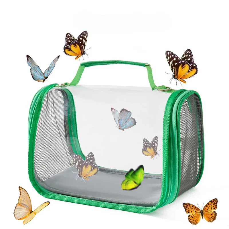 Clear Critter Cage Escape Proof Insect Habitat for Butterflies Bees Dragonflies, Portable Reptile & Bird Observation Enclosure
Clear Critter Cage Escape Proof Insect Habitat for Butterflies Bees Dragonflies, Portable Reptile & Bird Observation Enclosure