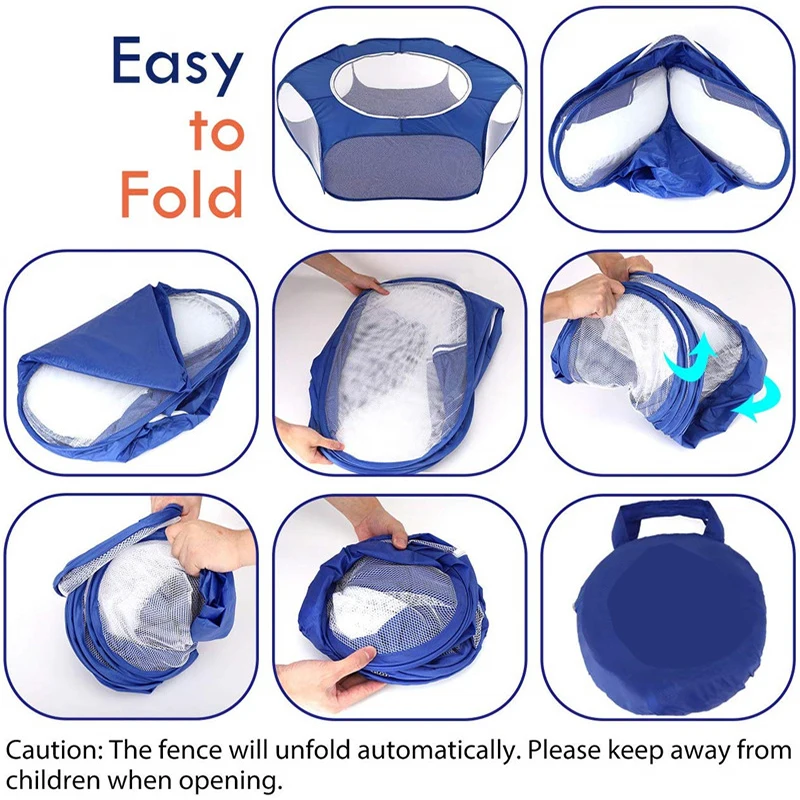 Portable small pet cage transparent hedgehog cage tent pet fence open folding yard fence dog hamster rabbit guinea pig
Portable small pet cage transparent hedgehog cage tent pet fence open folding yard fence dog hamster rabbit guinea pig