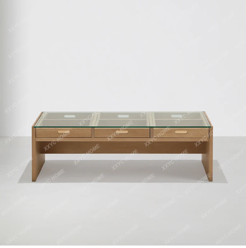 Glass Solid Wood TC3 Tea Table Style Vintage Oak Storage Storage Z living room furniture
Glass Solid Wood TC3 Tea Table Style Vintage Oak Storage Storage Z living room furniture