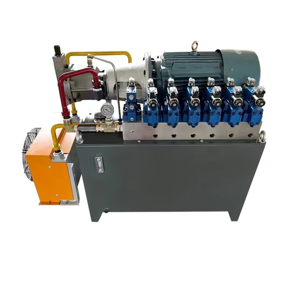 Hydraulic system assembly machine tool cylinder pump station
Hydraulic system assembly machine tool cylinder pump station