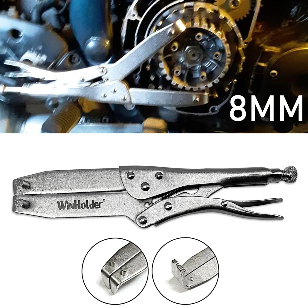 Universal Motorcycle Clutch Hub Tool Flywheel Holding Tool Wrench Clutch Holding Tool Lockable Clamp Repair Removal Tool
Universal Motorcycle Clutch Hub Tool Flywheel Holding Tool Wrench Clutch Holding Tool Lockable Clamp Repair Removal Tool