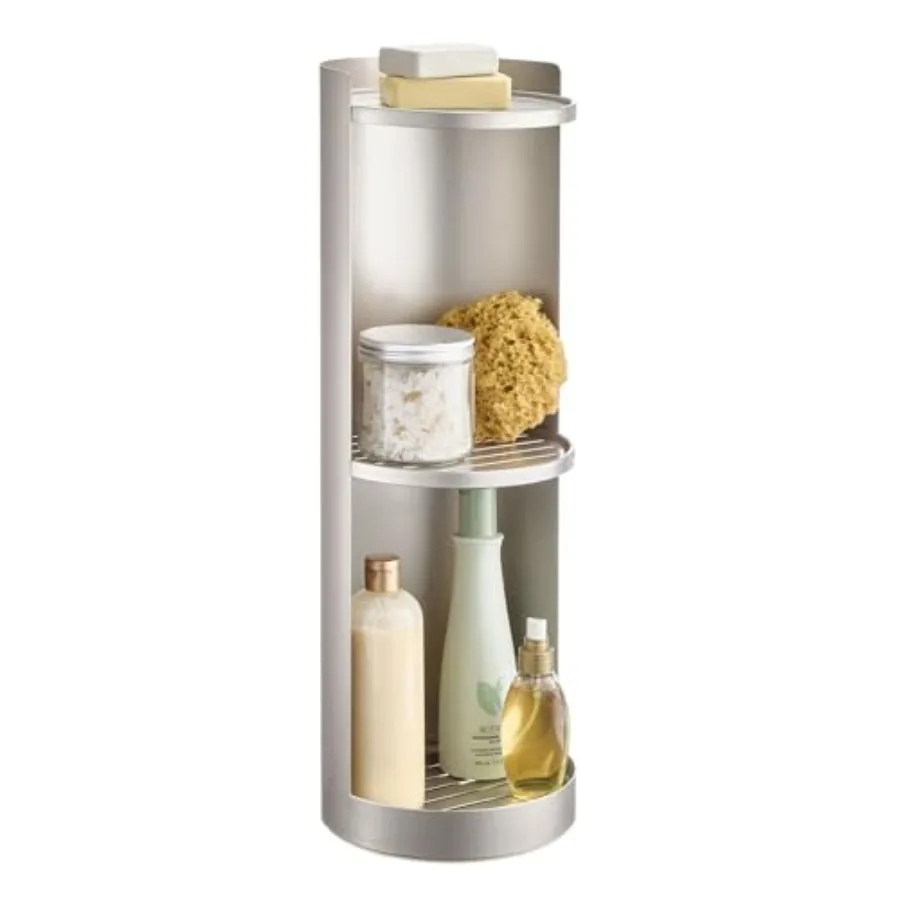 Freestanding 3-Tier Rotating Bathroom Organizer
Freestanding 3-Tier Rotating Bathroom Organizer