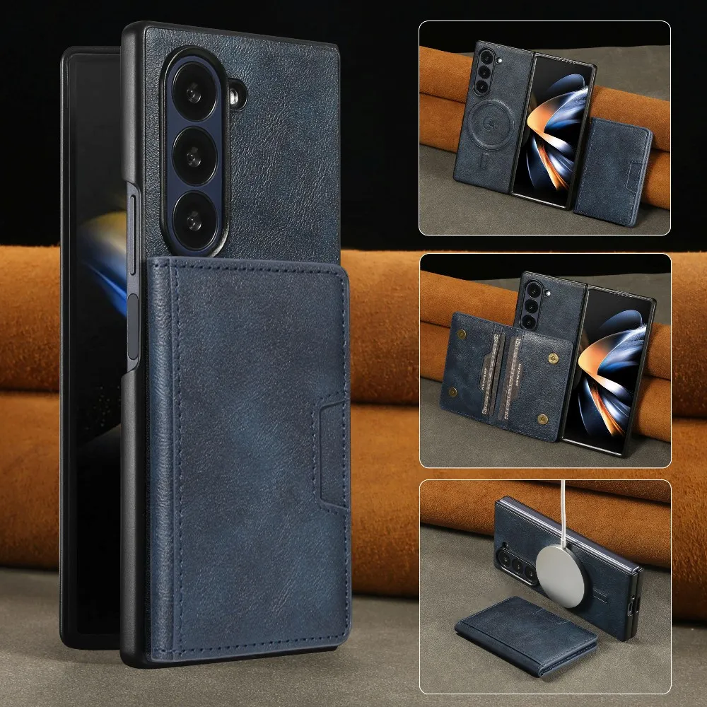 Removable Magnetic Flip Wallet Case Leather Cover For Samsung Galaxy Z Fold6/Galaxy Z Fold5/Galaxy Z Fold4/Galaxy Z Fold3
Removable Magnetic Flip Wallet Case Leather Cover For Samsung Galaxy Z Fold6/Galaxy Z Fold5/Galaxy Z Fold4/Galaxy Z Fold3