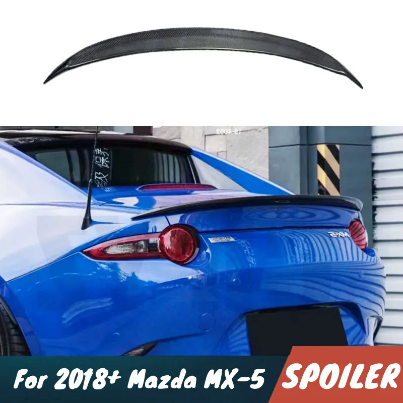 Для 2018+ Mazda MX-5 Miata ND RF задняя крышка багажника автомобиля Carbon Fibe/FRP MateriaI спойлер внешние аксессуары для тюнинга часть
Для 2018+ Mazda MX-5 Miata ND RF задняя крышка багажника автомобиля Carbon Fibe/FRP MateriaI спойлер внешние аксессуары для тюнинга часть