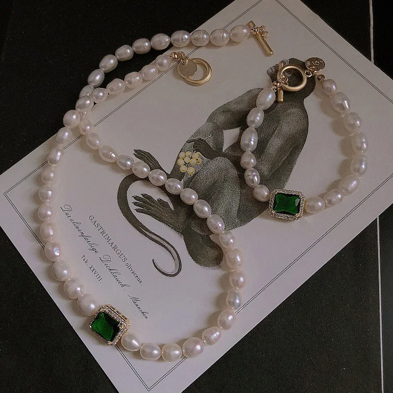 New Arrival Elegant Shiny Green Crystal Natural Freshwater Pearl 14K Gold Filled Female Jewelry Sets For Necklace Bracelet Gifts
New Arrival Elegant Shiny Green Crystal Natural Freshwater Pearl 14K Gold Filled Female Jewelry Sets For Necklace Bracelet Gifts