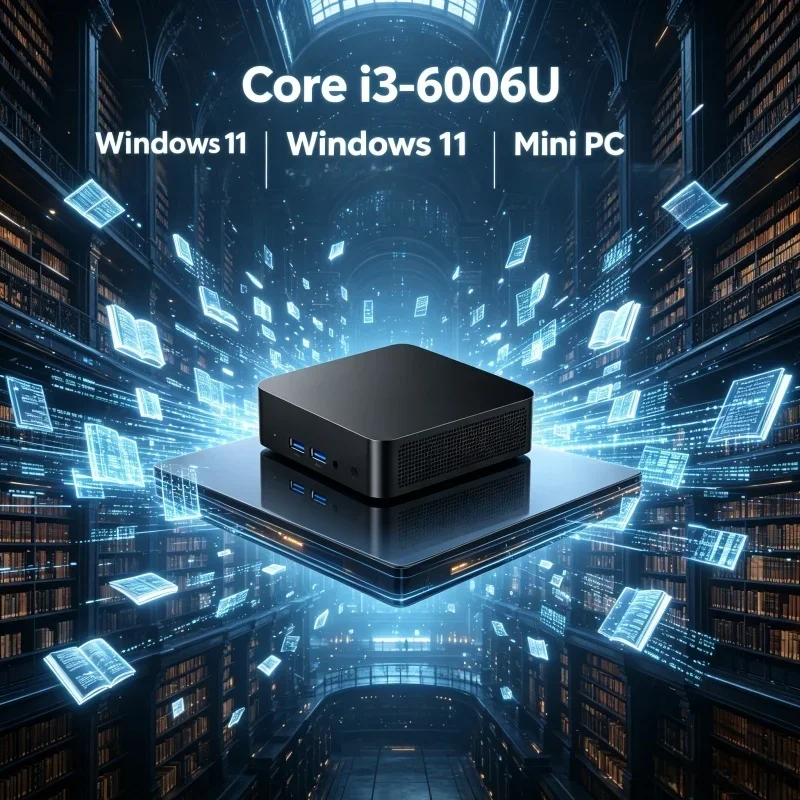 Core i3-6006U Windows 11 Pro Mini PC WiFi6 BT5.2 32GB RAM 1TB/2TB SSD 4K HD Office Gaming PC, Economical with 3 Years Warranty
Core i3-6006U Windows 11 Pro Mini PC WiFi6 BT5.2 32GB RAM 1TB/2TB SSD 4K HD Office Gaming PC, Economical with 3 Years Warranty