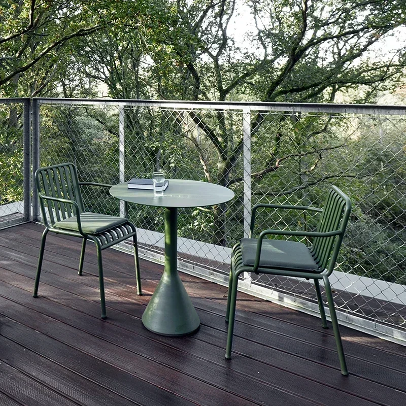 Simple Casual Courtyard Outdoor Tables and Chairs Milk Tea Shop Cafe Wrought Iron Color Open-air Set Outdoor Patio Furniture
Simple Casual Courtyard Outdoor Tables and Chairs Milk Tea Shop Cafe Wrought Iron Color Open-air Set Outdoor Patio Furniture