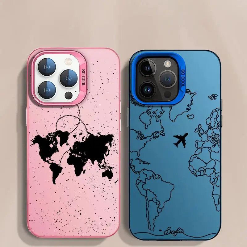 phone cases for Apple iphone 14 pro max case 15pro 16 13 funda iphone 11Pro 16plus 12Pro Soft Cover Planes World Map Travel Line
phone cases for Apple iphone 14 pro max case 15pro 16 13 funda iphone 11Pro 16plus 12Pro Soft Cover Planes World Map Travel Line