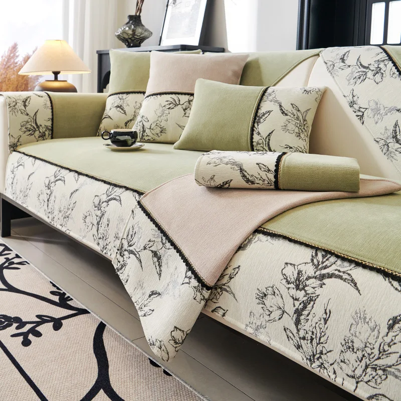 Modern Style Non-Slip Sofa Cushion Cover Plant Floral Patterned Fabric Style Freshman Ning Brand Home Decorative Cushion
Modern Style Non-Slip Sofa Cushion Cover Plant Floral Patterned Fabric Style Freshman Ning Brand Home Decorative Cushion