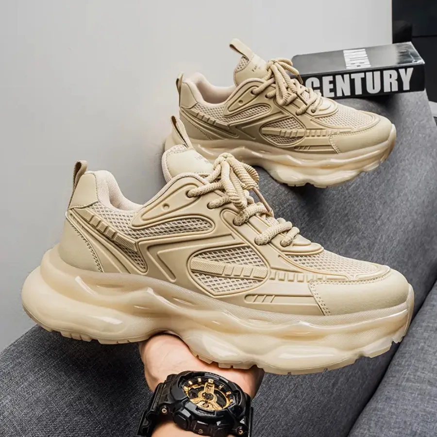 2026 Winter Men's Cushioned Running Shoes Chunky Height Casual Dad Sneakers
2026 Winter Men's Cushioned Running Shoes Chunky Height Casual Dad Sneakers