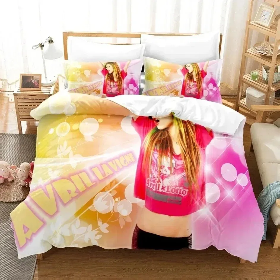 3D Print Avril Lavigne Bedding Set Boys Girls Twin Queen Size Duvet Cover Pillowcase Bed Adult Home Textileextile
3D Print Avril Lavigne Bedding Set Boys Girls Twin Queen Size Duvet Cover Pillowcase Bed Adult Home Textileextile