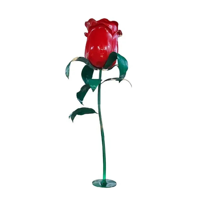 Modern Outdoor Abstract Rose Flower Sculpture Garden Park Yard Decoration Metal Crafts Stainless Steel Rose Sculpture
Modern Outdoor Abstract Rose Flower Sculpture Garden Park Yard Decoration Metal Crafts Stainless Steel Rose Sculpture
