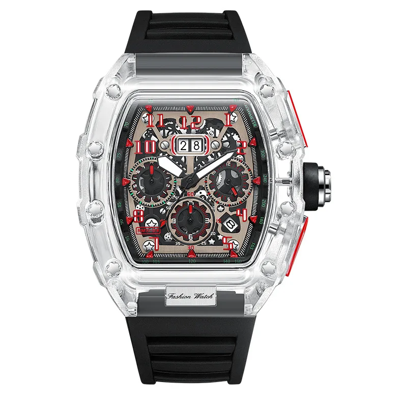 Multi Function Luminous Sport Quartz Watch For Male Plastic Shell Silicone Band Waterproof Pointer Casual Wrist Clock
Multi Function Luminous Sport Quartz Watch For Male Plastic Shell Silicone Band Waterproof Pointer Casual Wrist Clock