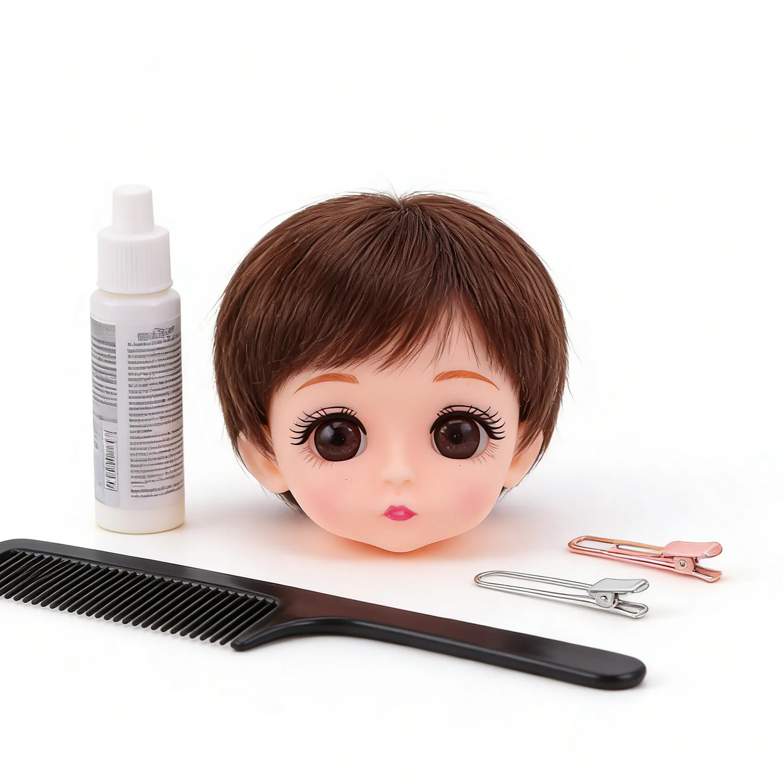 10Pcs Soft Vinyl Head Accessories 4.8cmx4.6cm DIY Craft Repainting Practice Hair Rooting Replacement Repair Miniature Parts
10Pcs Soft Vinyl Head Accessories 4.8cmx4.6cm DIY Craft Repainting Practice Hair Rooting Replacement Repair Miniature Parts