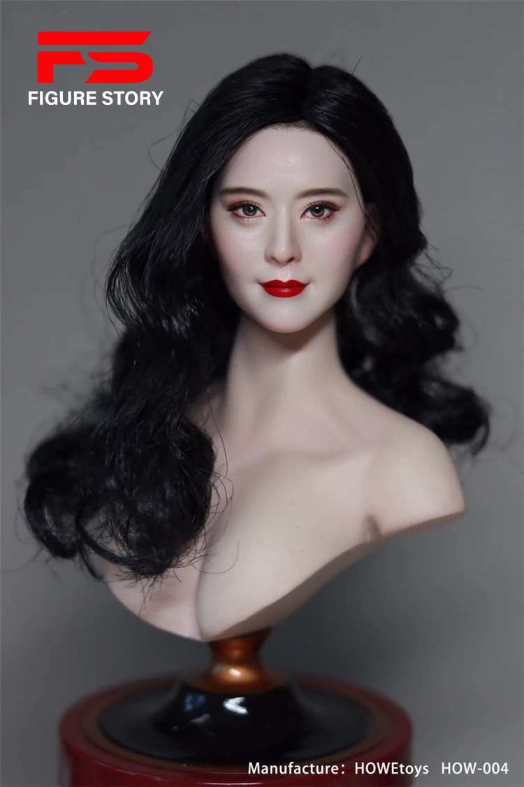 In stock HOWETOYS HOW004 1/6 Scale female dolls head Fan Bing Bing fit 12'' action figure body model
In stock HOWETOYS HOW004 1/6 Scale female dolls head Fan Bing Bing fit 12'' action figure body model