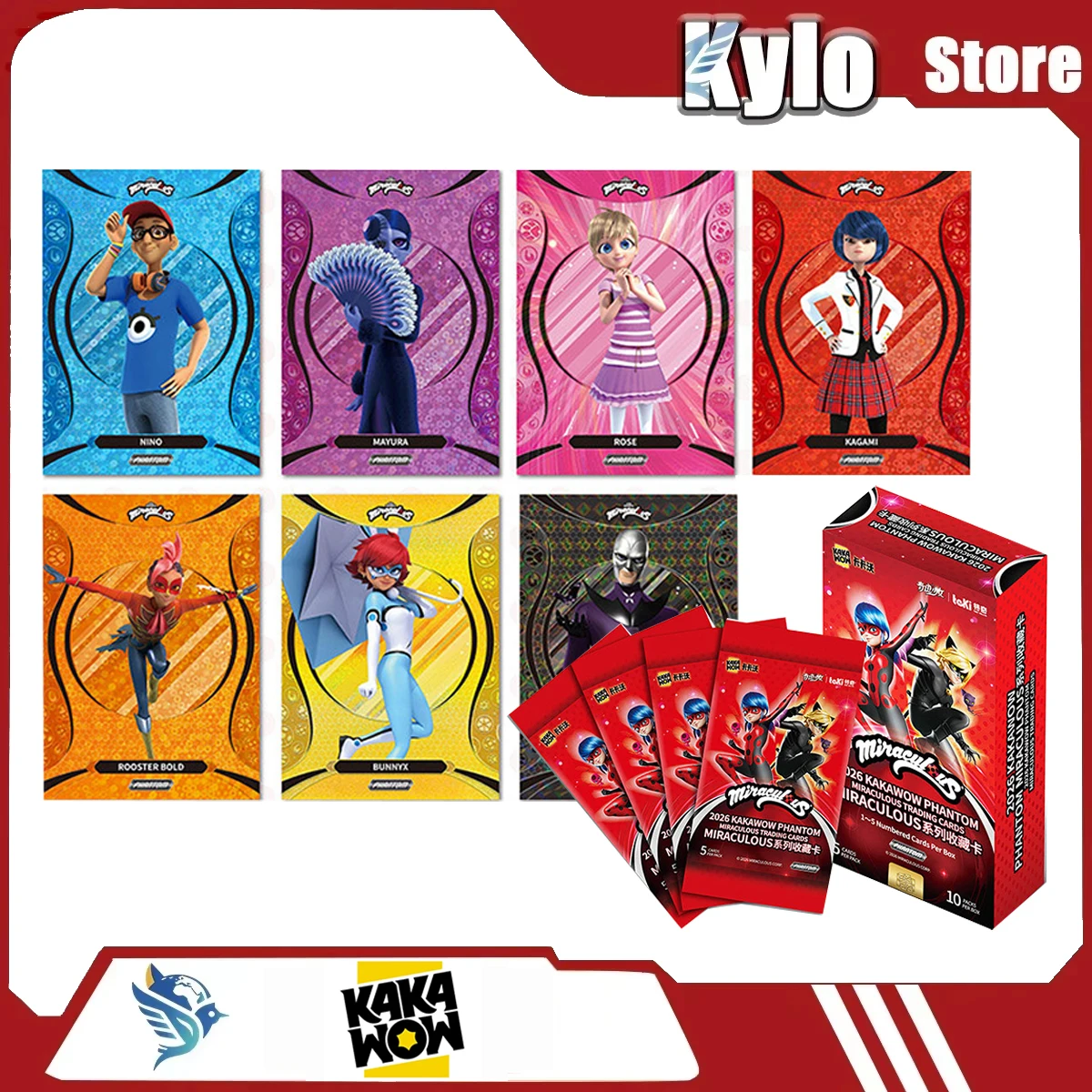 2026 KAKAWOW PHANTOM MIRACULOUS Series Of Collectible Cards Whole Box Designer Toys Surprise Holiday Gift Newly Released
2026 KAKAWOW PHANTOM MIRACULOUS Series Of Collectible Cards Whole Box Designer Toys Surprise Holiday Gift Newly Released