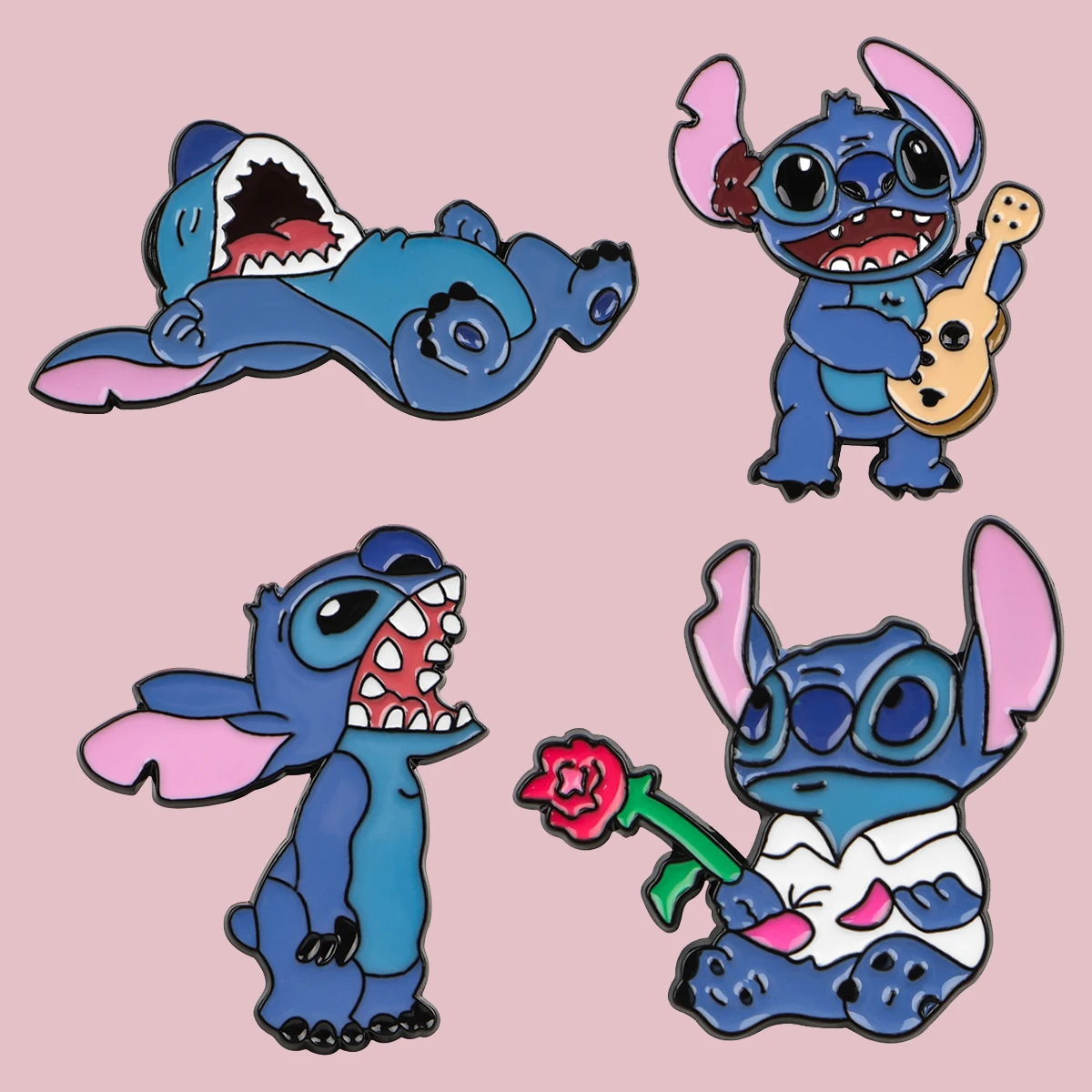 4pcs Cute Alien Enamel Pin Anime Lapel Pins Cartoon Badges on Backpack Women's Brooches Clothes Decorations Cosplay Accessories
4pcs Cute Alien Enamel Pin Anime Lapel Pins Cartoon Badges on Backpack Women's Brooches Clothes Decorations Cosplay Accessories