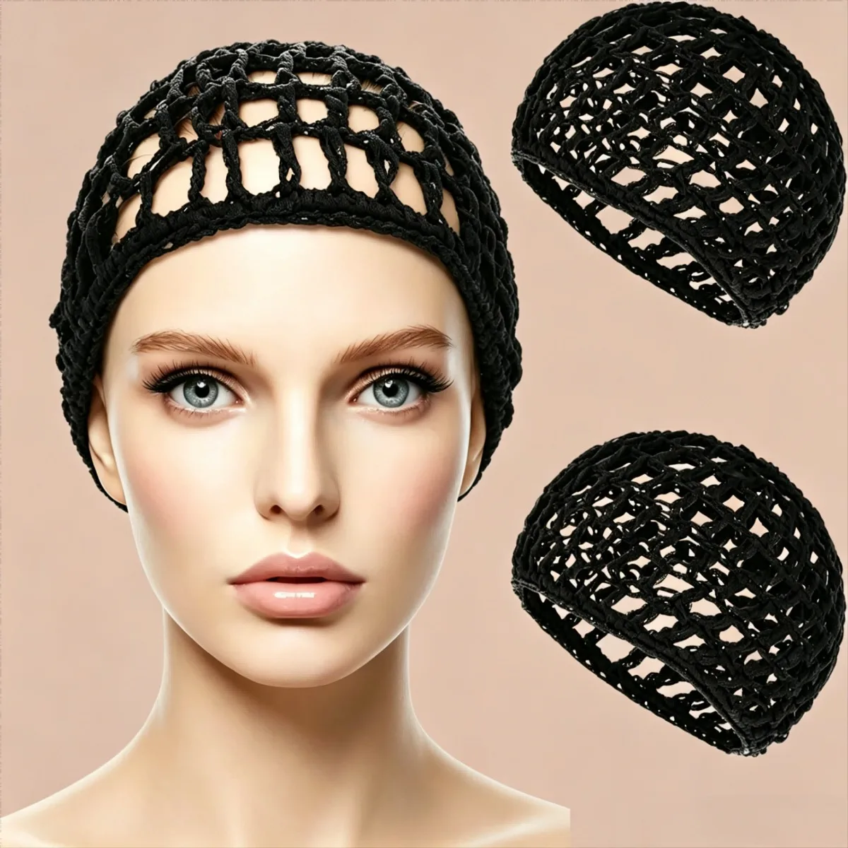 Adjustable Mesh Wig Caps, Premium Thick Fishnet Hair Grip Headband, Super Breathable & High Stretch Net Caps, Firm Non-slip Hair Fixing, Durable Reusable Accessories, Great for Long Hair Braiding, Crochet, Sewing and Weave Hair Styling
Adjustable Mesh Wig Caps, Premium Thick Fishnet Hair Grip Headband, Super Breathable & High Stretch Net Caps, Firm Non-slip Hair Fixing, Durable Reusable Accessories, Great for Long Hair Braiding, Crochet, Sewing and Weave Hair Styling