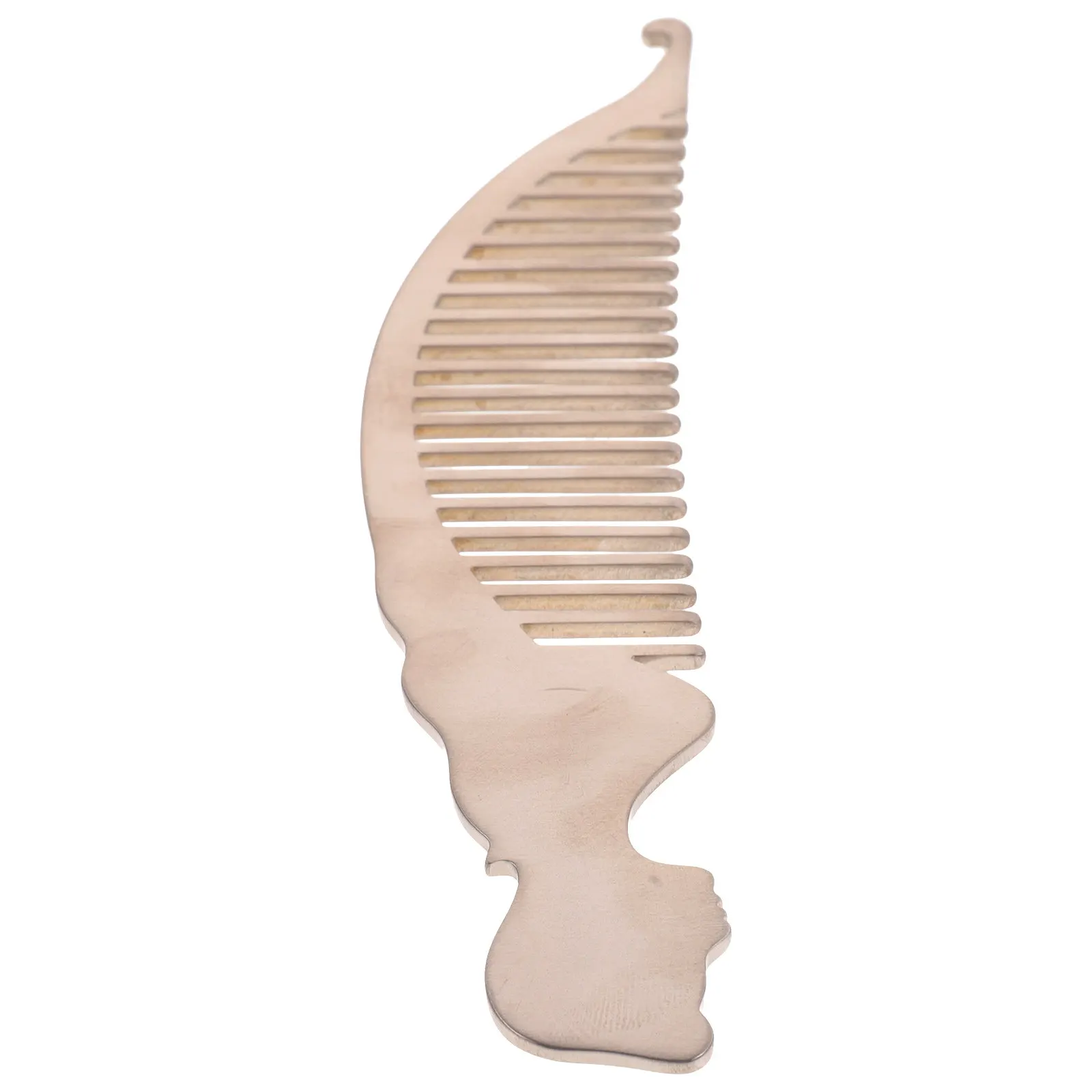 Anti-Static Styling Comb Titanium Alloy Rustproof Lightweight Hairdressing Comb Round Teeth Salon Barber Tool Portable Travel
Anti-Static Styling Comb Titanium Alloy Rustproof Lightweight Hairdressing Comb Round Teeth Salon Barber Tool Portable Travel