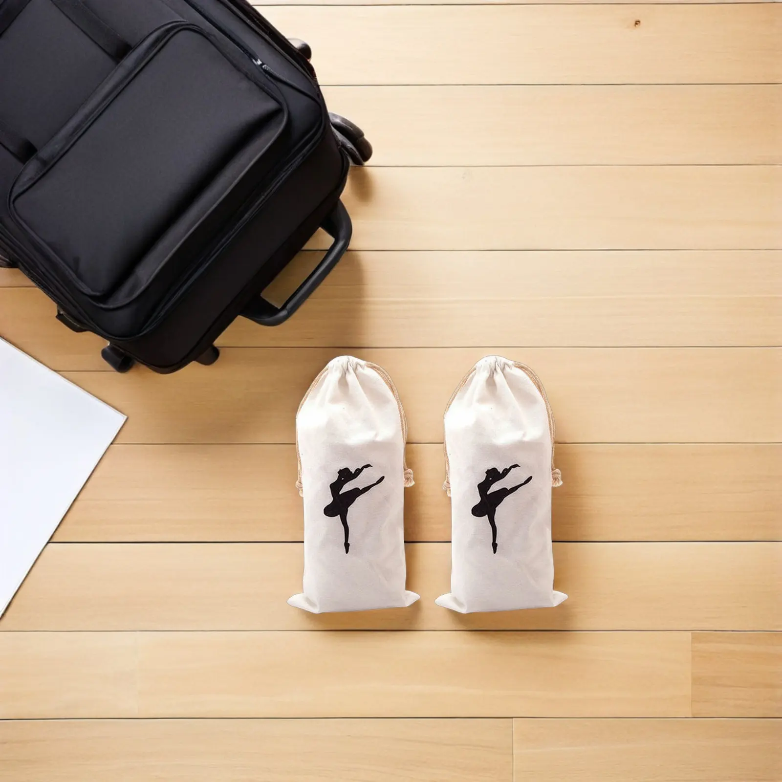 2 Pcs Drawstring Shoe Bag Bags for Travel Dance Organizer Pointe Ballet Shoes
2 Pcs Drawstring Shoe Bag Bags for Travel Dance Organizer Pointe Ballet Shoes