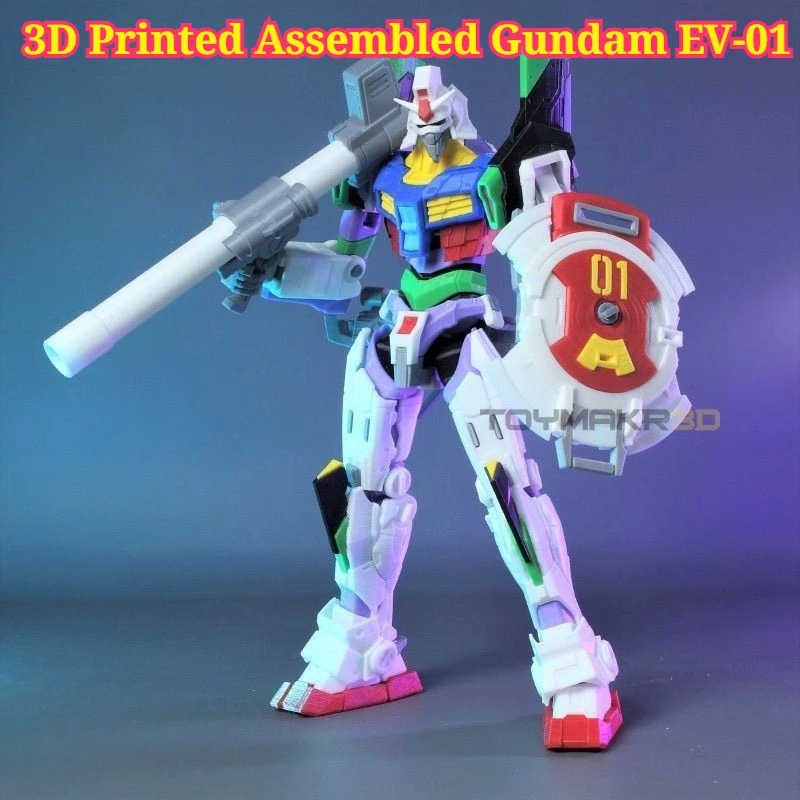 Finished 3D Printed Assembled Gundam EV-01 Mecha Model Assembly Toy Birthday Gift
Finished 3D Printed Assembled Gundam EV-01 Mecha Model Assembly Toy Birthday Gift