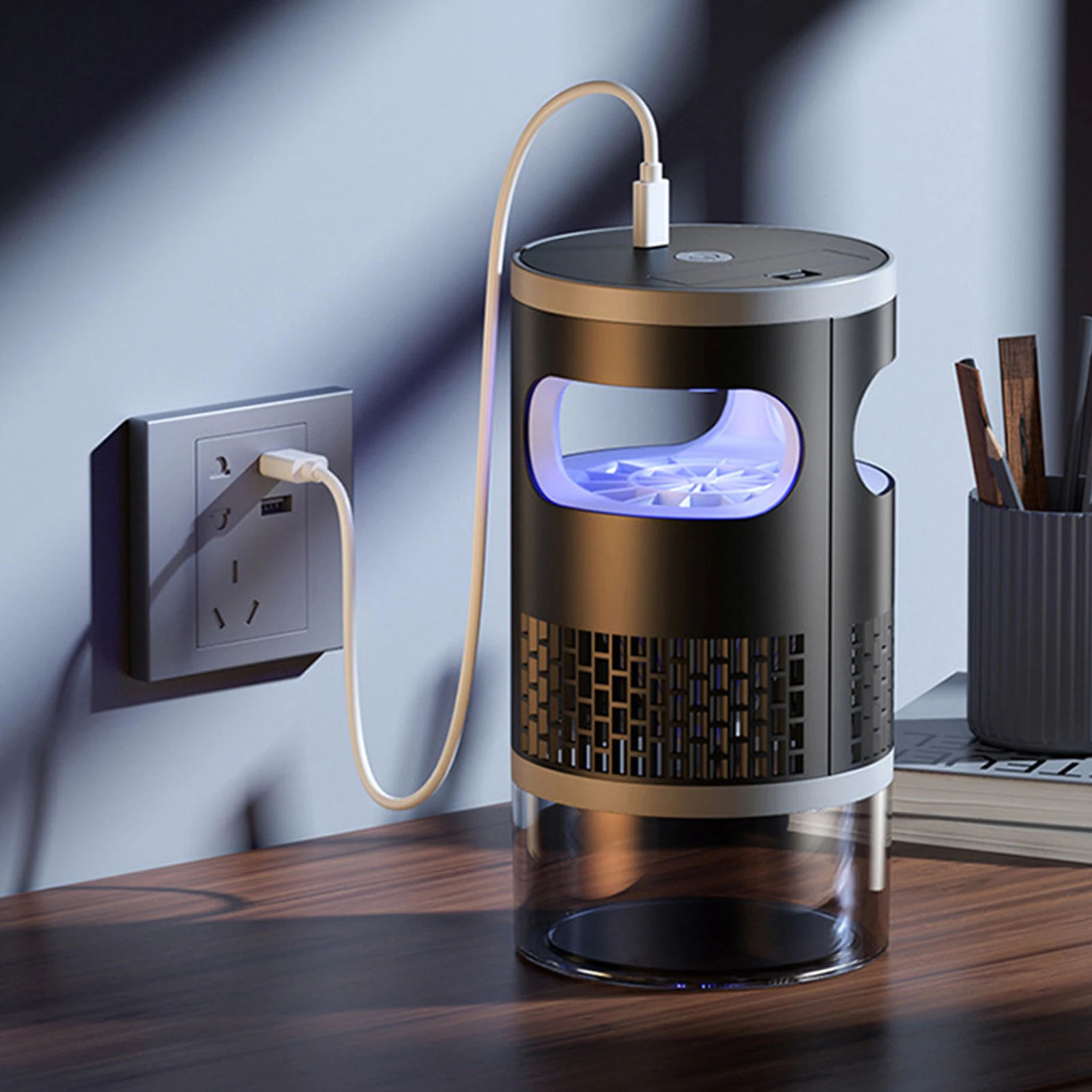 Electric Shock Mosquito Killer Lamp 360° All-Round Eradication Portable Mosquito Killer Lamp for Outdoor Camping Garden Patio
Electric Shock Mosquito Killer Lamp 360° All-Round Eradication Portable Mosquito Killer Lamp for Outdoor Camping Garden Patio