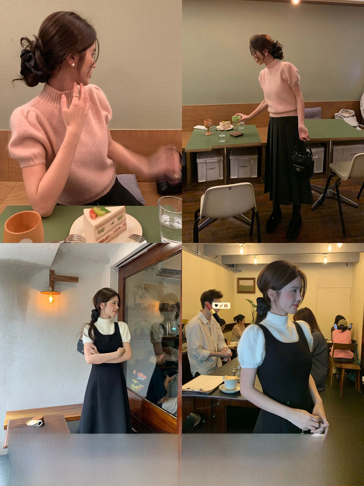 Fluffy Soft Pure Color High Ne ort Sve Knitted Sweater Sve Set Two Piece Sweet Sle Loose Fit Women's Faion
Fluffy Soft Pure Color High Ne ort Sve Knitted Sweater Sve Set Two Piece Sweet Sle Loose Fit Women's Faion