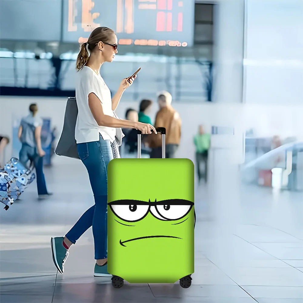 1PC Angry Face Print luggage cover for 18-32 inch luggage; dust and elastic travel accessories to effectively protect your lu
1PC Angry Face Print luggage cover for 18-32 inch luggage; dust and elastic travel accessories to effectively protect your lu