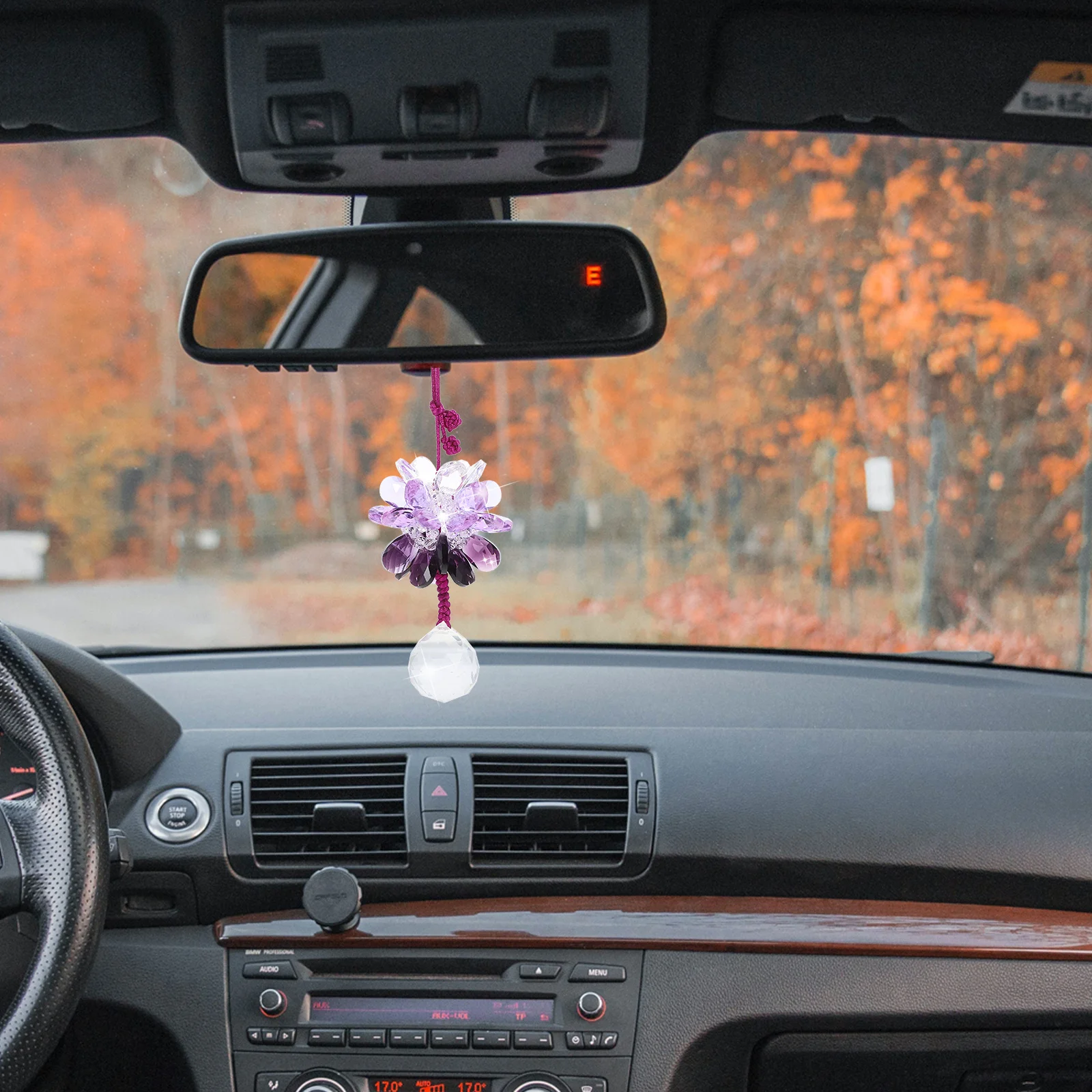 Car Crystal Rearview Mirror Hanging Pendant Stylish Hanging Ornament Lightweight Car Interior Decor Portable Charm 
Car Crystal Rearview Mirror Hanging Pendant Stylish Hanging Ornament Lightweight Car Interior Decor Portable Charm