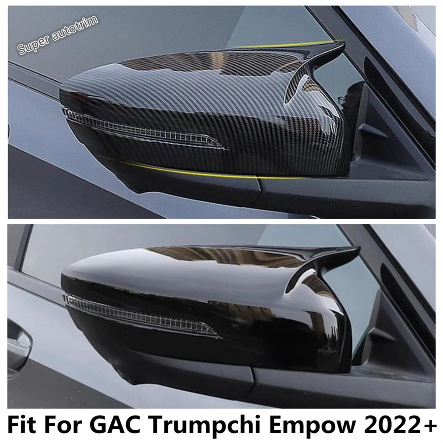 Car Rearview Mirror Cap Decoration Protection Cover Trim For GAC Trumpchi Empow 2022 -2024 Black / Carbon Fiber Look Accessories
Car Rearview Mirror Cap Decoration Protection Cover Trim For GAC Trumpchi Empow 2022 -2024 Black / Carbon Fiber Look Accessories