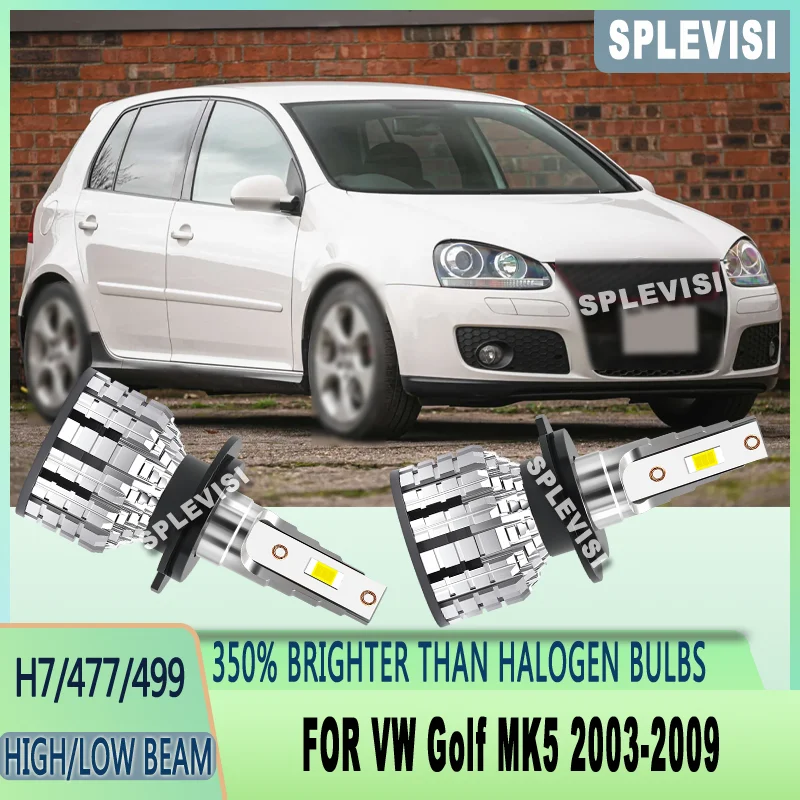 350% Brighter Than Halogen Stable Performance Warranty H7 LED HIGH/LOW BEAM For VW Golf MK5 2003 2004 2005 2006 2007 2008 2009
350% Brighter Than Halogen Stable Performance Warranty H7 LED HIGH/LOW BEAM For VW Golf MK5 2003 2004 2005 2006 2007 2008 2009