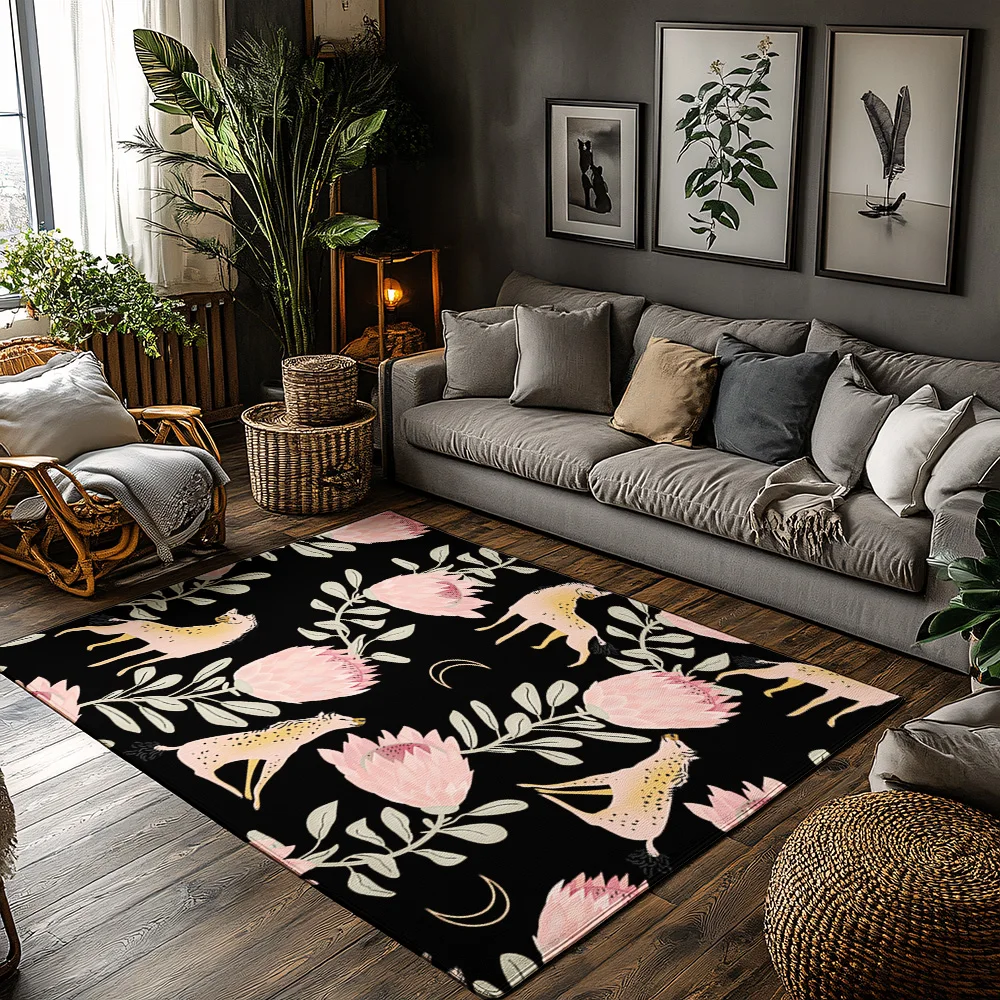 Cute Fox Area Rug Woodland Animal Floor Mat Forest Home Decor Soft Non-Slip Carpet Cozy Living Room Rug Unique Pet Lover Gift Ch
Cute Fox Area Rug Woodland Animal Floor Mat Forest Home Decor Soft Non-Slip Carpet Cozy Living Room Rug Unique Pet Lover Gift Ch
