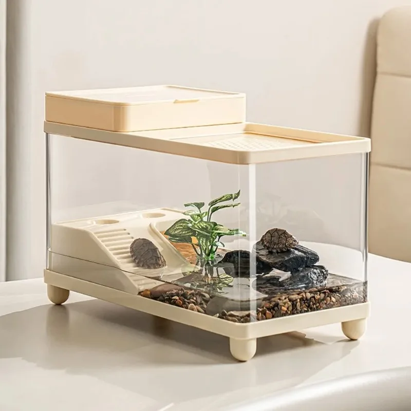 Multi Functional Big Size Goldfish Tank with Lid for Aquatic Pets Turtle Reptile Viewing and Aquascaping
Multi Functional Big Size Goldfish Tank with Lid for Aquatic Pets Turtle Reptile Viewing and Aquascaping