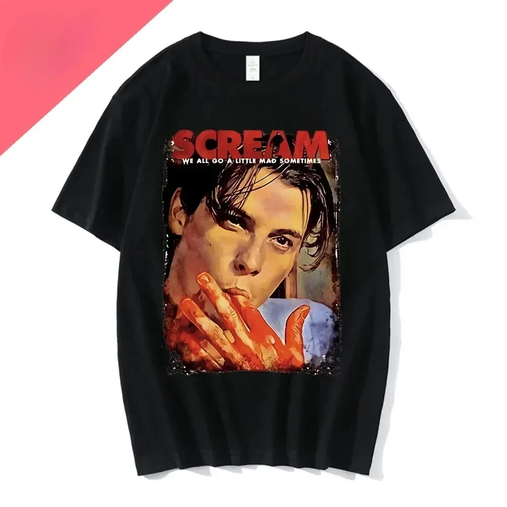 Рубашка из фильма на Хэллоуин Cool Scream Horror Billy Loomis T We All Go A Little Mad s
Рубашка из фильма на Хэллоуин Cool Scream Horror Billy Loomis T We All Go A Little Mad s