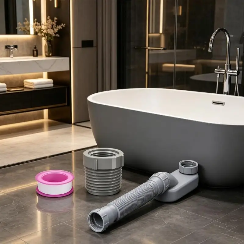 Flexible Bathtubs Shower Drain Pipe Bathtubs Drainages Hose For Efficient Water Flows And Space Saving Installation M4YD
Flexible Bathtubs Shower Drain Pipe Bathtubs Drainages Hose For Efficient Water Flows And Space Saving Installation M4YD