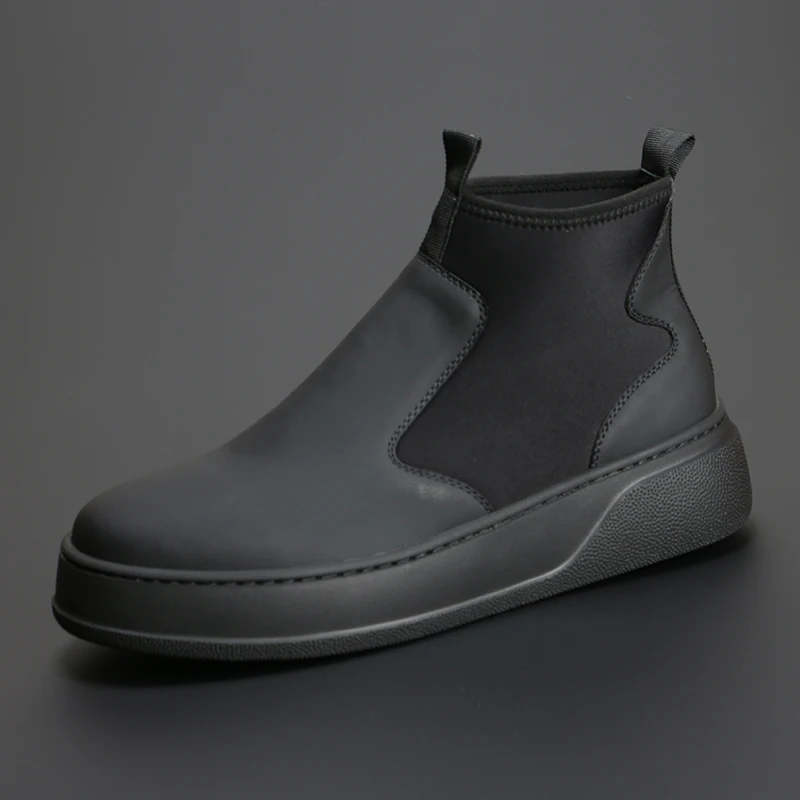 Men's British middle upper leather breathable shoes (Korean version) are simple, comfortable, casual and versatile. Thick soled
Men's British middle upper leather breathable shoes (Korean version) are simple, comfortable, casual and versatile. Thick soled