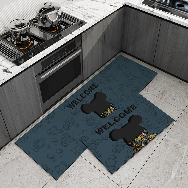 VIKAMA Modern Bear Kitchen Long Floor Mats Absorbent Absorbent Oil Quick Drying Diatomite Foot Mats Non-Slip Home Decor Summer
VIKAMA Modern Bear Kitchen Long Floor Mats Absorbent Absorbent Oil Quick Drying Diatomite Foot Mats Non-Slip Home Decor Summer