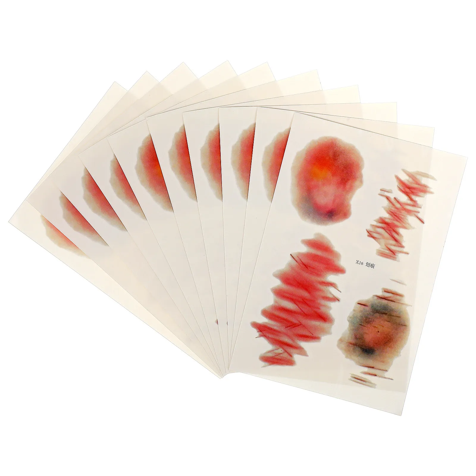 10 реалистичных наклеек-имитаций ран и шрамов, временные татуировки-синяки и порезы для розыгрышей, Хэллоуина, вечеринок, портативные, забавные, для медсестер
10 реалистичных наклеек-имитаций ран и шрамов, временные татуировки-синяки и порезы для розыгрышей, Хэллоуина, вечеринок, портативные, забавные, для медсестер