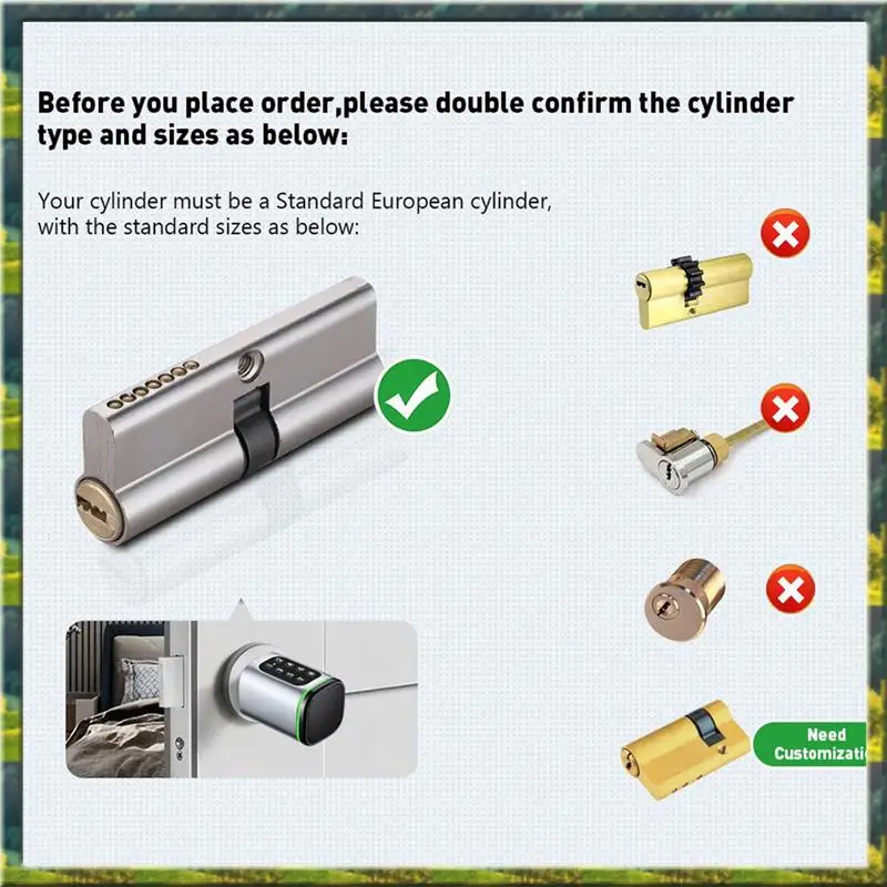 ABGZ Password Swipe Card Intelligent Lock Tongtong APP Bluetooth Unlocking Anti-Theft Fingerprint Replacement Lock Cylinder
ABGZ Password Swipe Card Intelligent Lock Tongtong APP Bluetooth Unlocking Anti-Theft Fingerprint Replacement Lock Cylinder