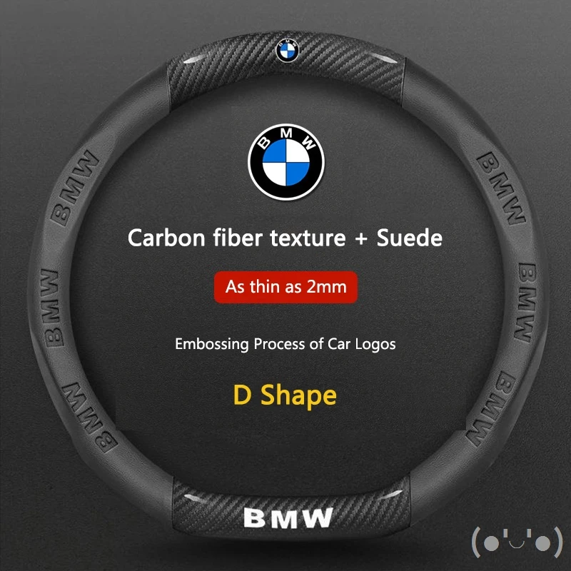 Car Suede AntiSlip Steering Wheel Cover Auto Accessory Sticker For BMW M E39 E46 E60 E70 E90 E91 G05 F10 F15 F20 F30 G20 G30
Car Suede AntiSlip Steering Wheel Cover Auto Accessory Sticker For BMW M E39 E46 E60 E70 E90 E91 G05 F10 F15 F20 F30 G20 G30