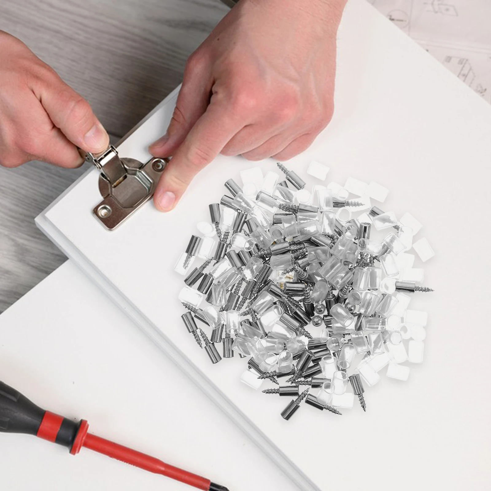 Self-tapping Screw Shelf Bracket Laminate Support Nail Metal Kitchen Cabinet Screws
Self-tapping Screw Shelf Bracket Laminate Support Nail Metal Kitchen Cabinet Screws