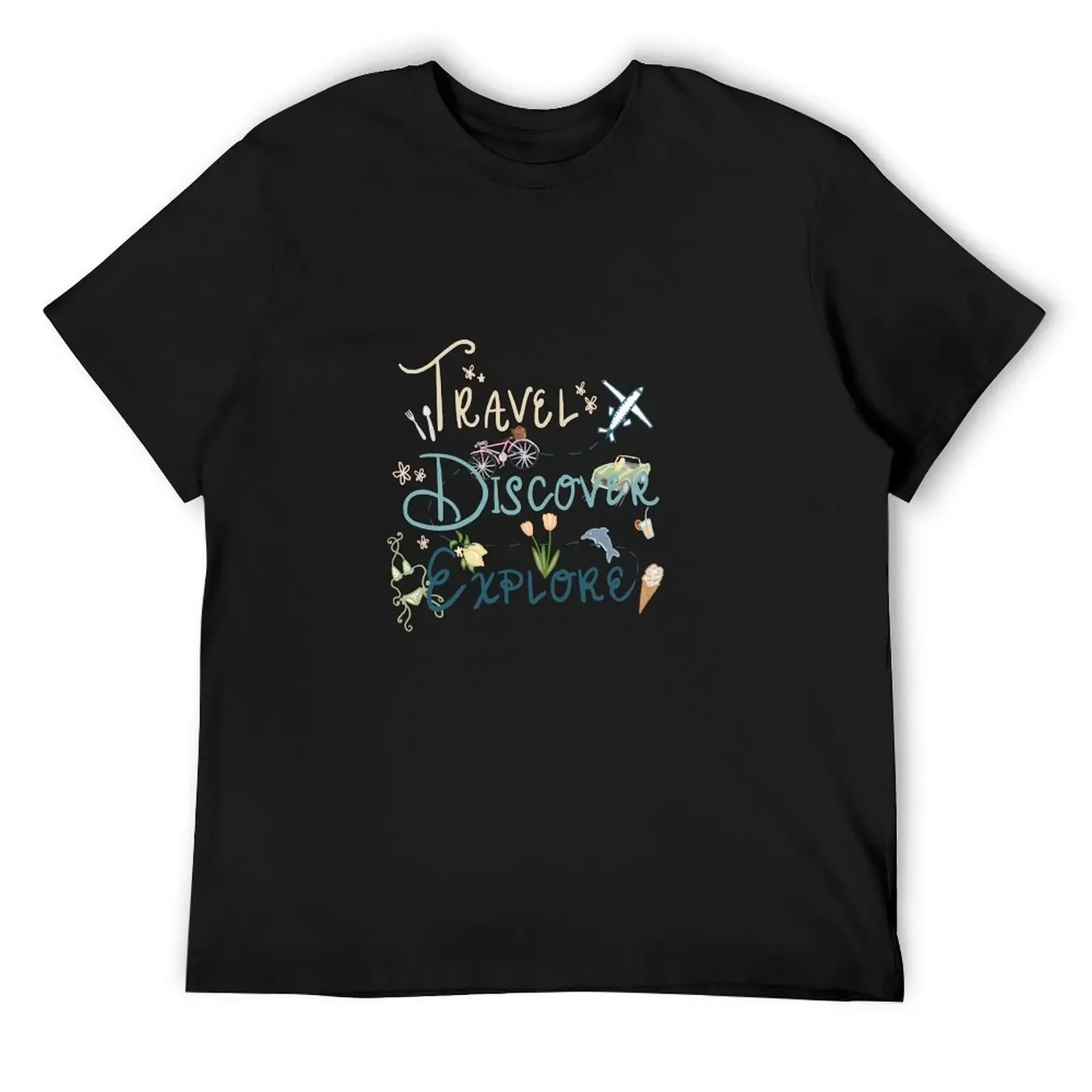 Travel Discover Explore (European Summer Version) T-Shirt custom t shirt vintage clothes oversized t shirt sweat Men's t-shirt
Travel Discover Explore (European Summer Version) T-Shirt custom t shirt vintage clothes oversized t shirt sweat Men's t-shirt