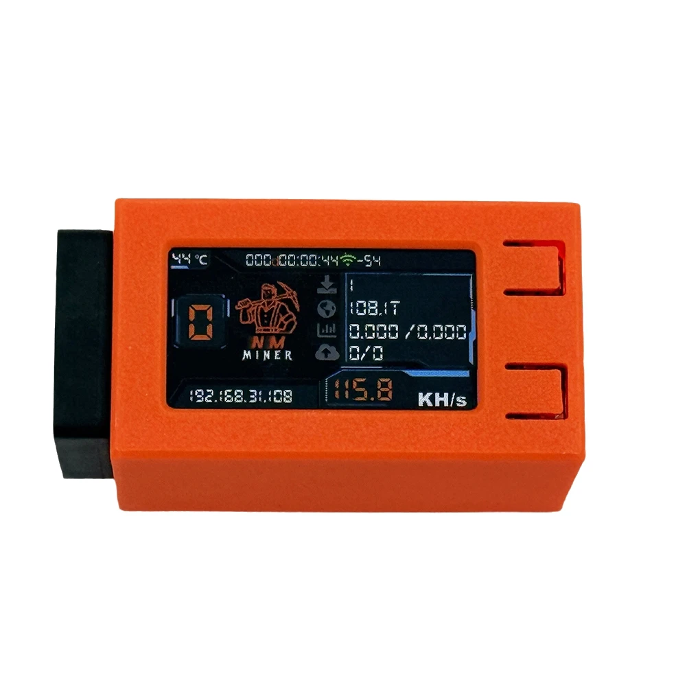 ATP-Upgrade Nerdminer 118KH/S 1.91inch Color Screen with Cooling Fan BTC Solo Lottery Miner Bitcoin BTC Miner Nerd Miner
ATP-Upgrade Nerdminer 118KH/S 1.91inch Color Screen with Cooling Fan BTC Solo Lottery Miner Bitcoin BTC Miner Nerd Miner